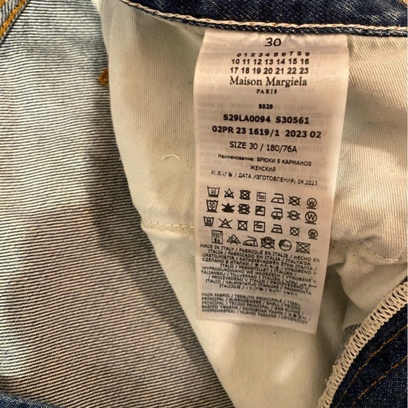 Maison Margiela Distressed Jeans Light Classic Wash - Picture 7 of 10